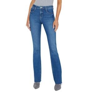 L’AGENCE Ruth High Rise Straight Jeans Size 25 Color Stockton
